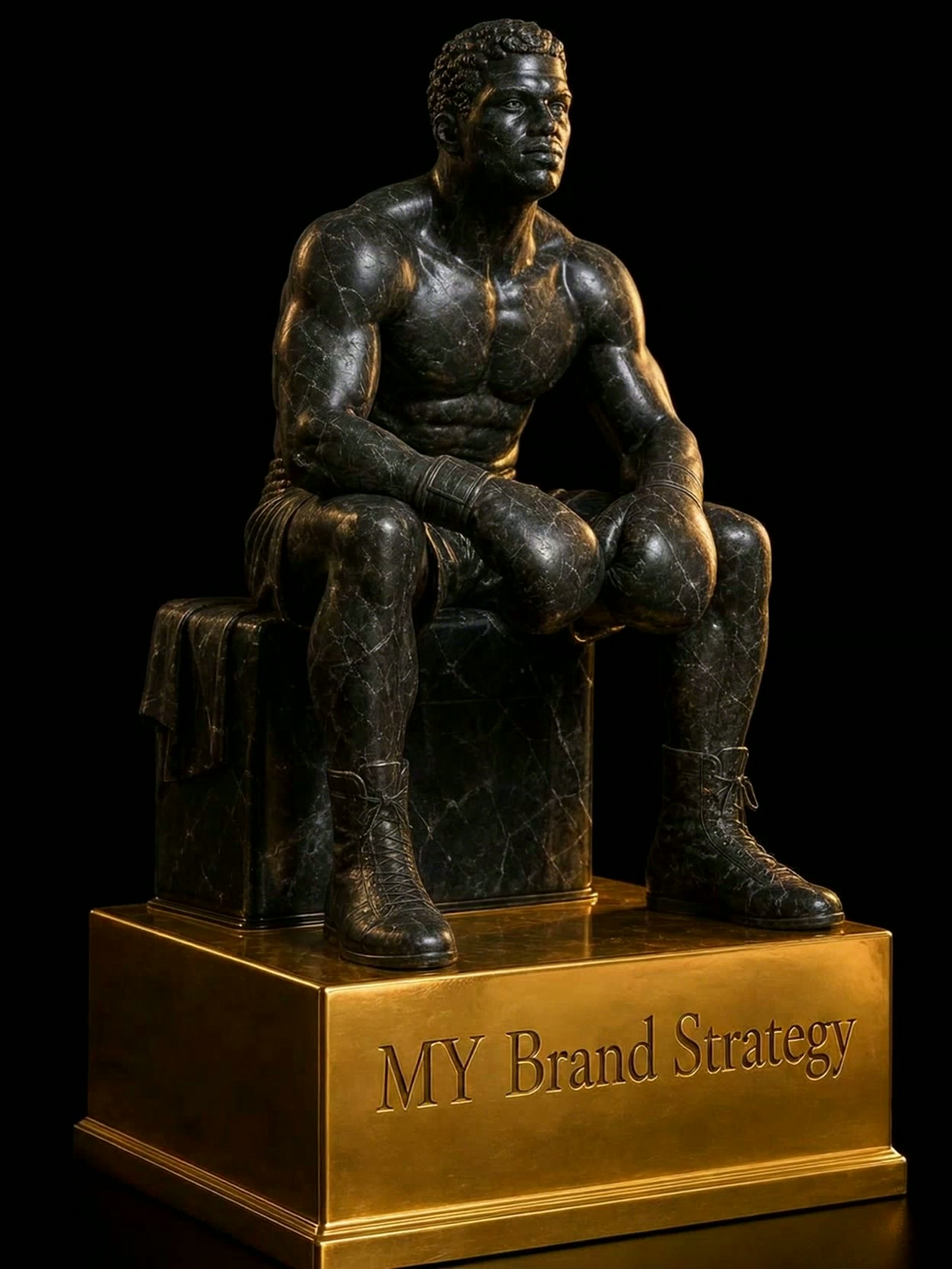 MY Brand Strategy sculptural trophy
